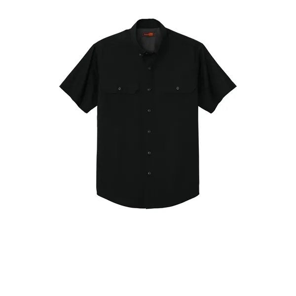 CornerStone Short Sleeve Select Ripstop Shirt... from ASI 84863 SanMar