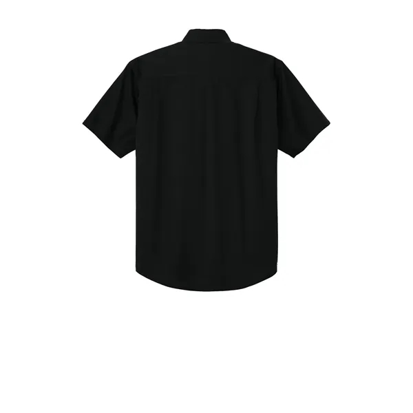 CornerStone Short Sleeve Select Ripstop Shirt... from ASI 84863 SanMar