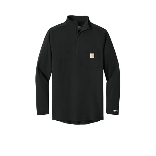 Carhartt Force 1/4-Zip Long Sleeve T-Shirt... from ASI 84863 SanMar