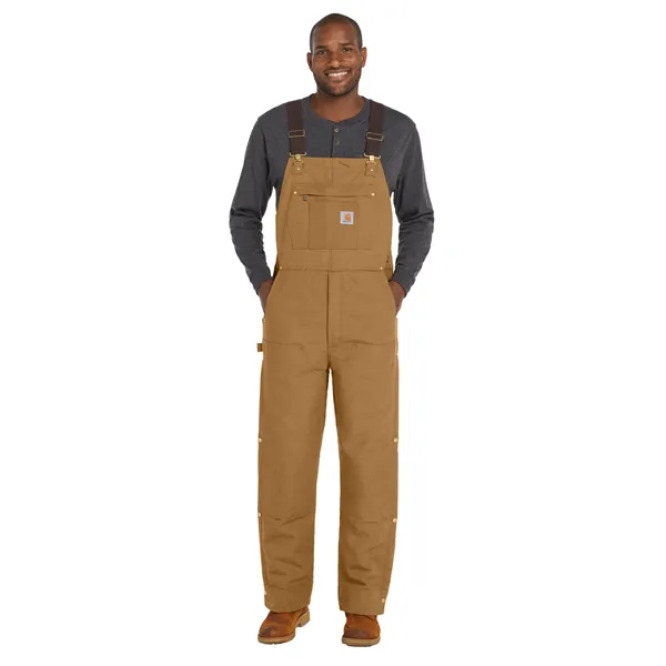 Carhartt Firm Duck Insulated Bib Overalls... from ASI 84863 SanMar