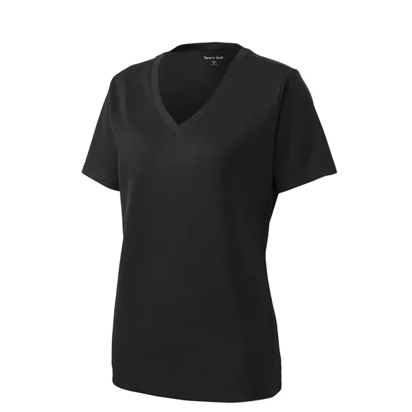 Sport-Tek Ladies PosiCharge RacerMesh V-Neck Tee.... from ASI 84863 SanMar