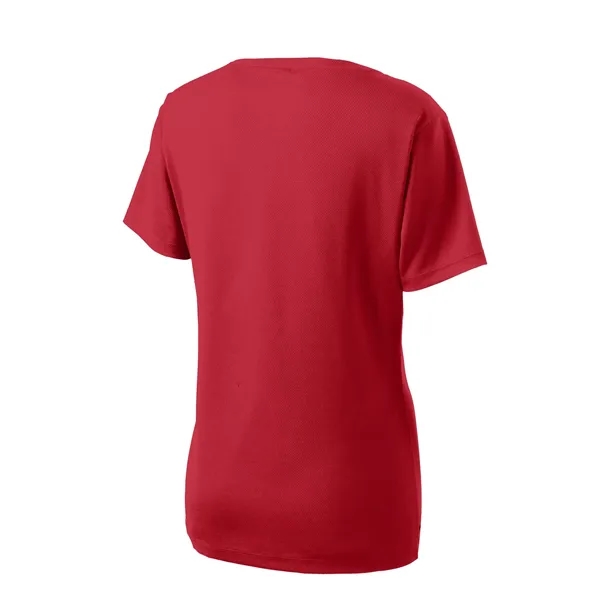 Sport-Tek Ladies PosiCharge RacerMesh V-Neck Tee.... from ASI 84863 SanMar