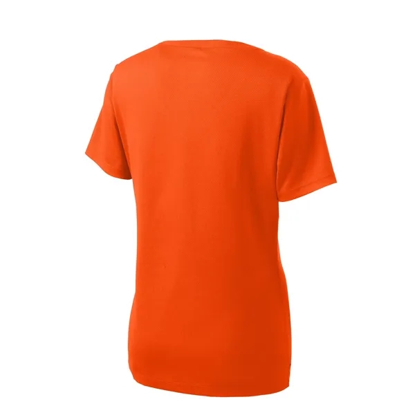 Sport-Tek Ladies PosiCharge RacerMesh V-Neck Tee.... from ASI 84863 SanMar