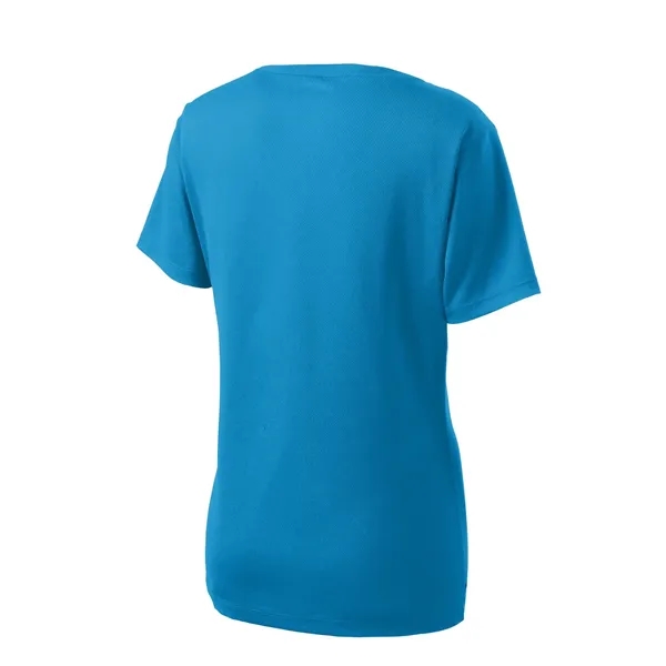 Sport-Tek Ladies PosiCharge RacerMesh V-Neck Tee.... from ASI 84863 SanMar