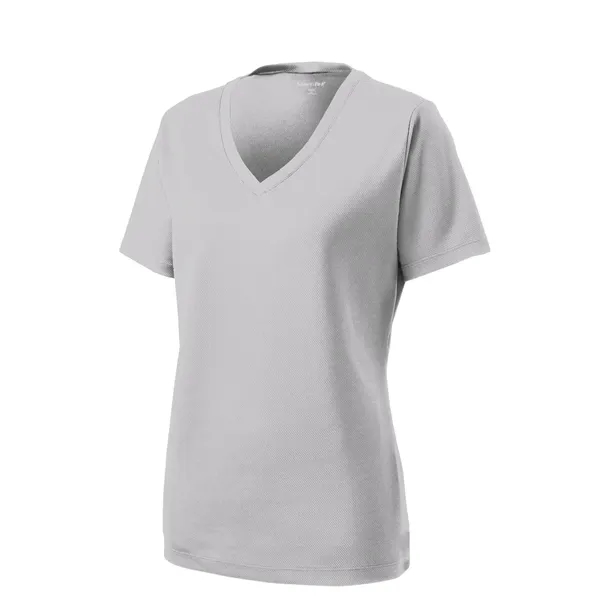 Sport-Tek Ladies PosiCharge RacerMesh V-Neck Tee.... from ASI 84863 SanMar