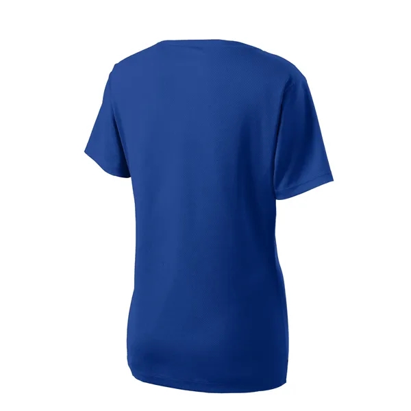 Sport-Tek Ladies PosiCharge RacerMesh V-Neck Tee.... from ASI 84863 SanMar