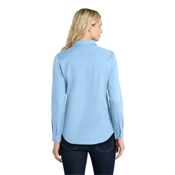 Port Authority Ladies Long Sleeve SuperPro React Twill Shirt...... from ASI 84863 SanMar
