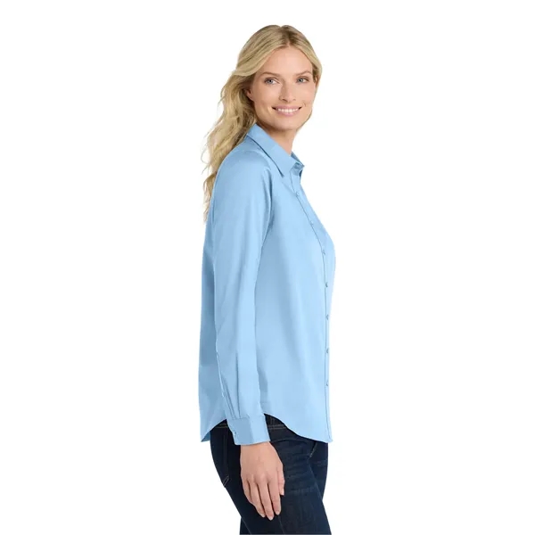 Port Authority Ladies Long Sleeve SuperPro React Twill Shirt...... from ASI 84863 SanMar
