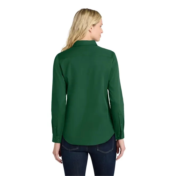 Port Authority Ladies Long Sleeve SuperPro React Twill Shirt...... from ASI 84863 SanMar