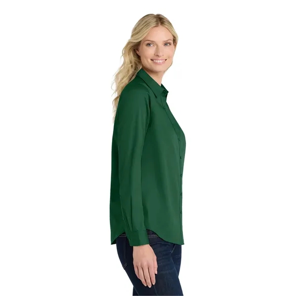 Port Authority Ladies Long Sleeve SuperPro React Twill Shirt...... from ASI 84863 SanMar