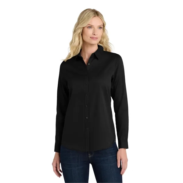 Port Authority Ladies Long Sleeve SuperPro React Twill Shirt...... from ASI 84863 SanMar