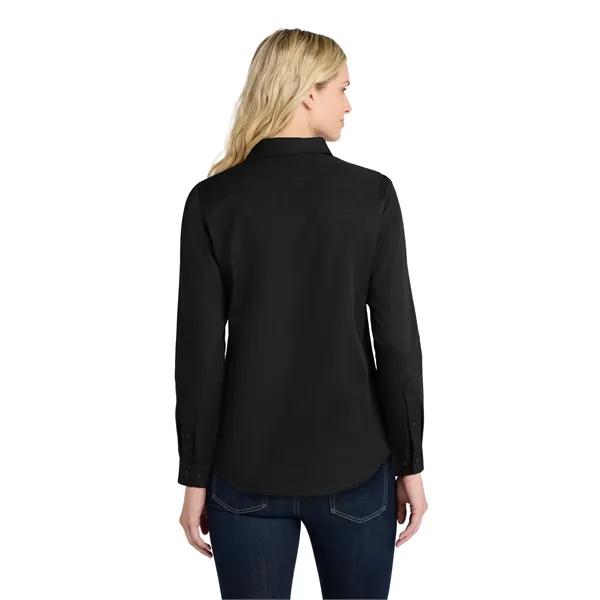 Port Authority Ladies Long Sleeve SuperPro React Twill Shirt...... from ASI 84863 SanMar