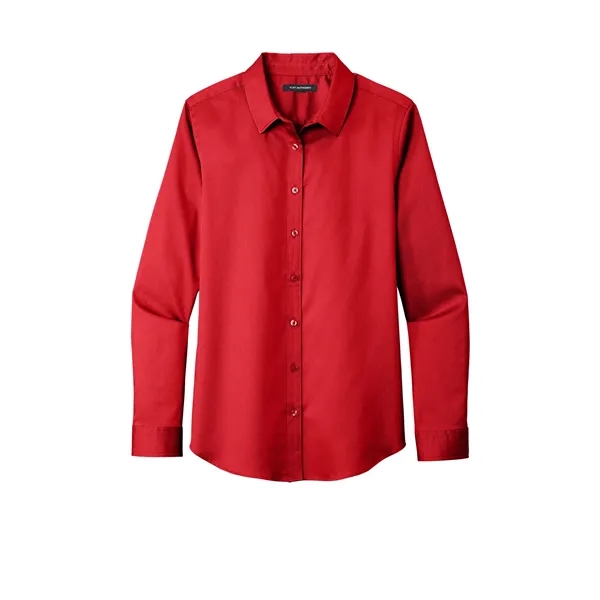 Port Authority Ladies Long Sleeve SuperPro React Twill Shirt...... from ASI 84863 SanMar