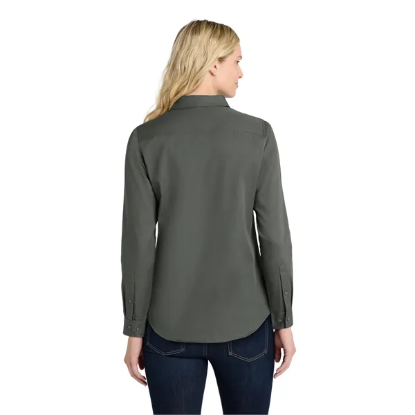 Port Authority Ladies Long Sleeve SuperPro React Twill Shirt...... from ASI 84863 SanMar