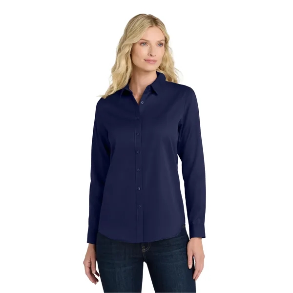 Port Authority Ladies Long Sleeve SuperPro React Twill Shirt...... from ASI 84863 SanMar