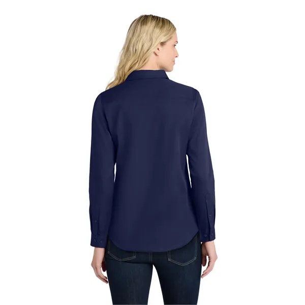 Port Authority Ladies Long Sleeve SuperPro React Twill Shirt...... from ASI 84863 SanMar