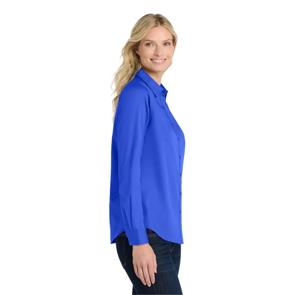 Port Authority Ladies Long Sleeve SuperPro React Twill Shirt...... from ASI 84863 SanMar