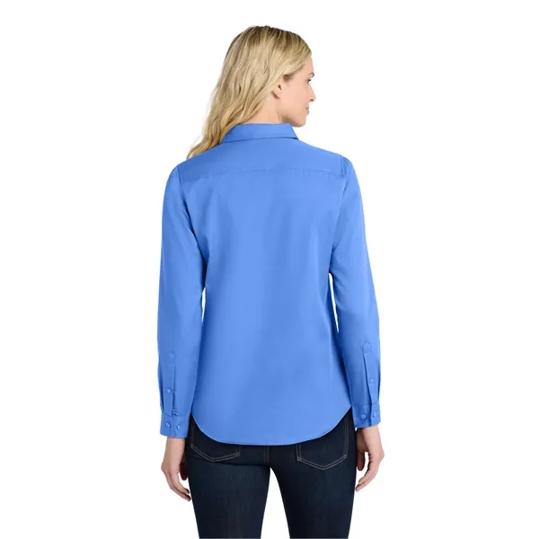 Port Authority Ladies Long Sleeve SuperPro React Twill Shirt...... from ASI 84863 SanMar