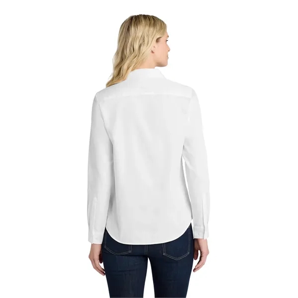 Port Authority Ladies Long Sleeve SuperPro React Twill Shirt...... from ASI 84863 SanMar