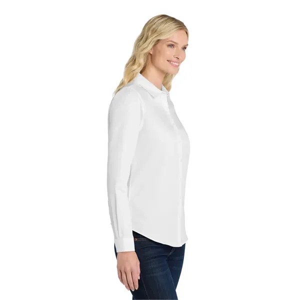 Port Authority Ladies Long Sleeve SuperPro React Twill Shirt...... from ASI 84863 SanMar