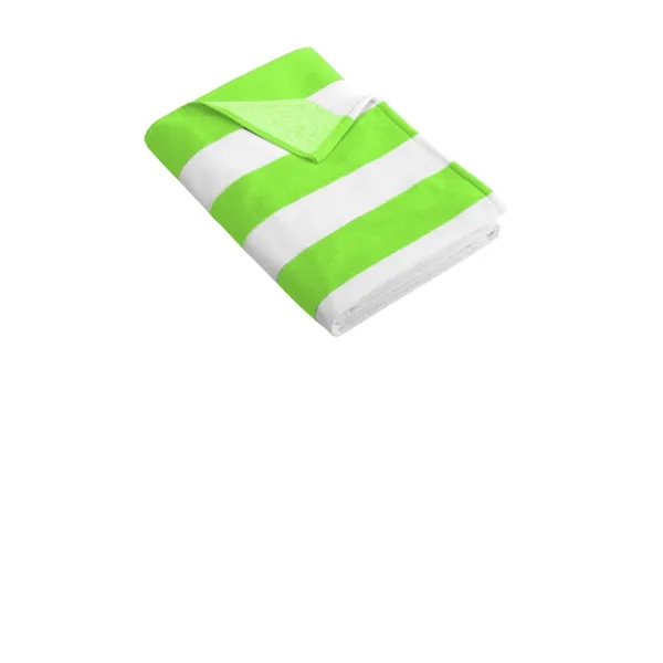 Port Authority Cabana Stripe Beach Towel.... from ASI 84863 SanMar