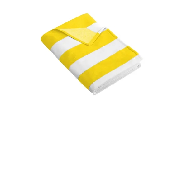 Port Authority Cabana Stripe Beach Towel.... from ASI 84863 SanMar