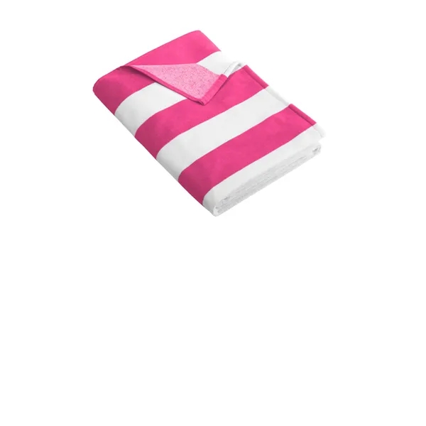Port Authority Cabana Stripe Beach Towel.... from ASI 84863 SanMar