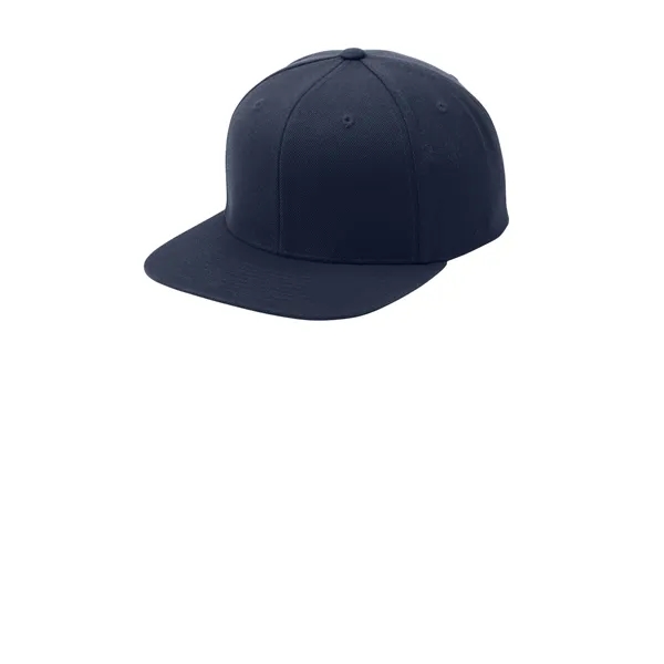 Sport-Tek Yupoong Flat Bill Snapback Cap.... from ASI 84863 SanMar