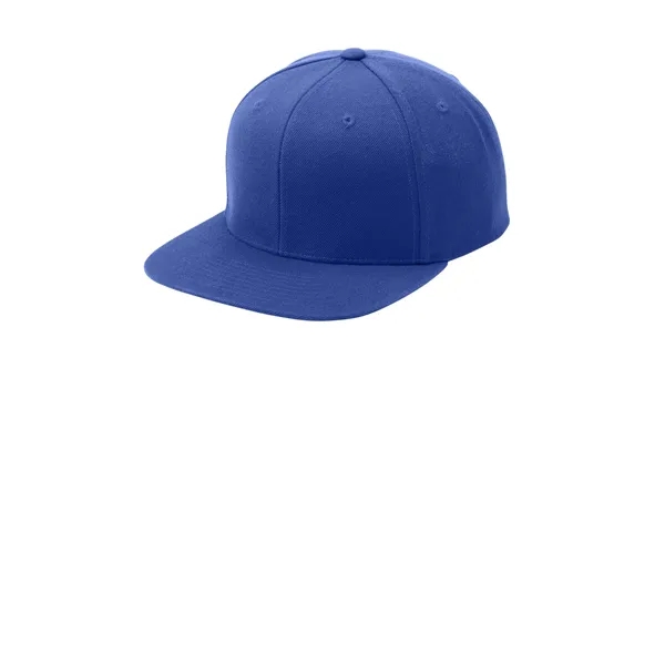 Sport-Tek Yupoong Flat Bill Snapback Cap.... from ASI 84863 SanMar
