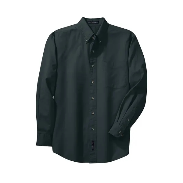 Port Authority Tall Long Sleeve Twill Shirt.... from ASI 84863 SanMar
