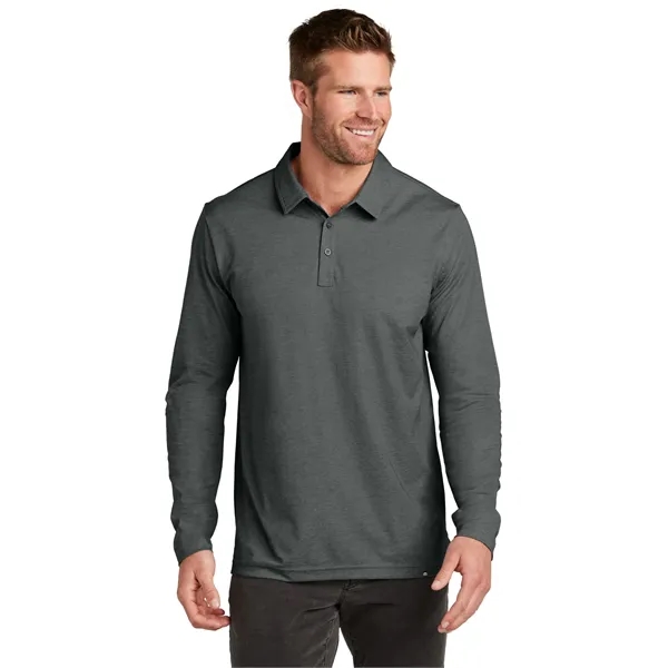 TravisMathew Oceanside Heather Long Sleeve Polo... from ASI 84863 SanMar
