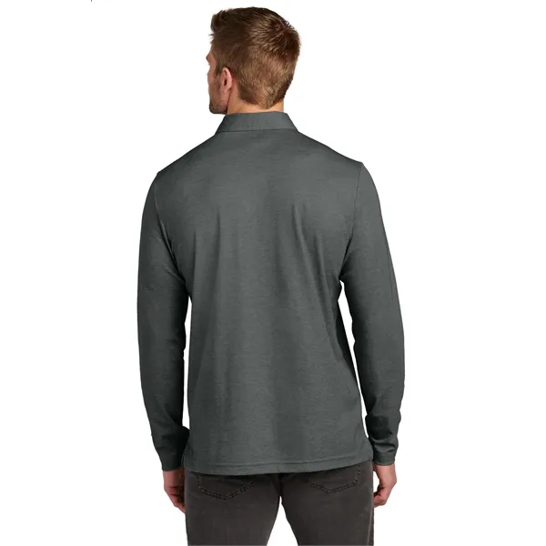 TravisMathew Oceanside Heather Long Sleeve Polo... from ASI 84863 SanMar