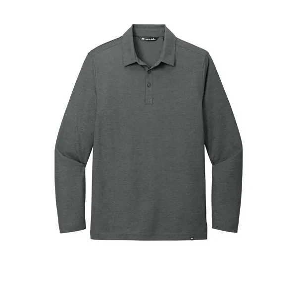 TravisMathew Oceanside Heather Long Sleeve Polo... from ASI 84863 SanMar