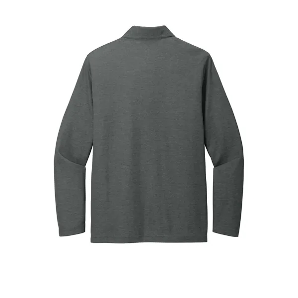 TravisMathew Oceanside Heather Long Sleeve Polo... from ASI 84863 SanMar