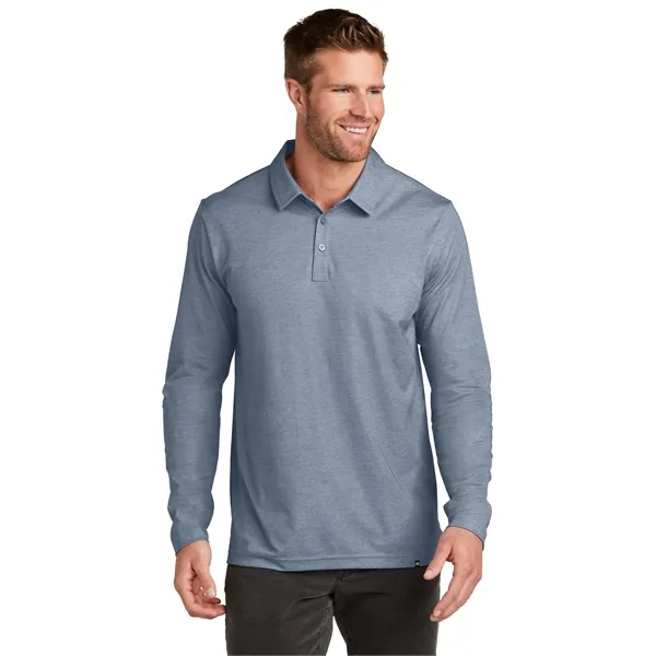 TravisMathew Oceanside Heather Long Sleeve Polo... from ASI 84863 SanMar