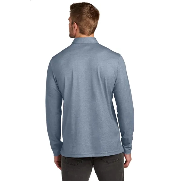 TravisMathew Oceanside Heather Long Sleeve Polo... from ASI 84863 SanMar