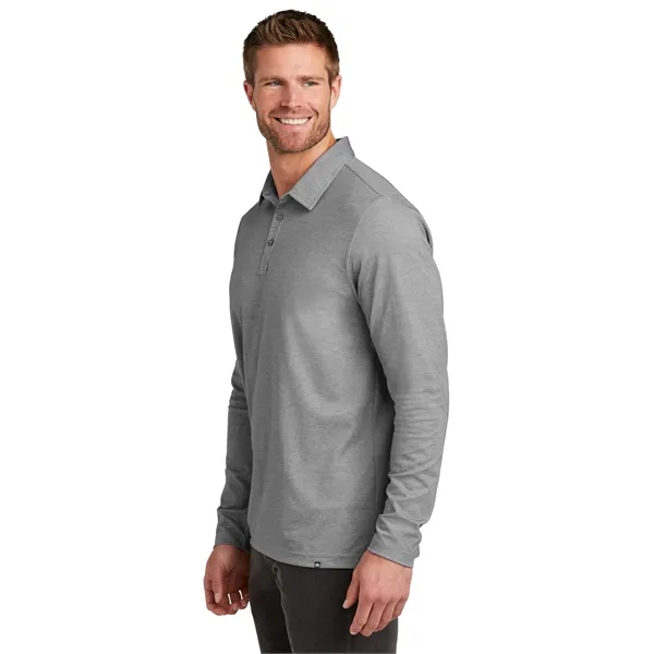 TravisMathew Oceanside Heather Long Sleeve Polo... from ASI 84863 SanMar