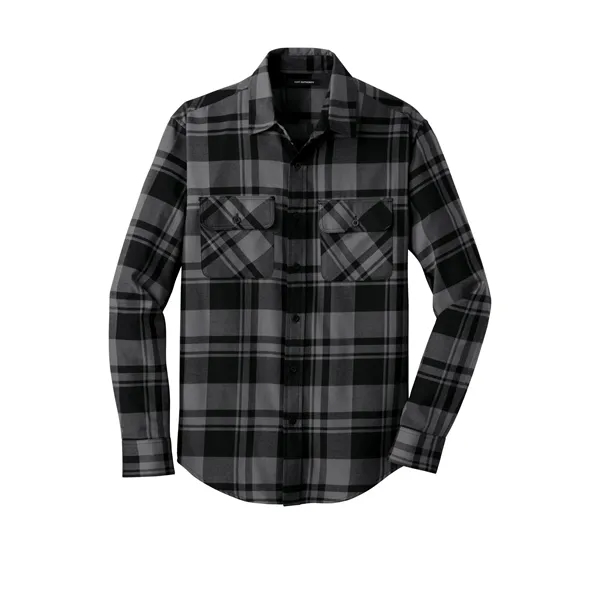 Port Authority Plaid Flannel Shirt.... from ASI 84863 SanMar