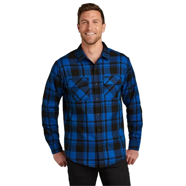 Port Authority Plaid Flannel Shirt.... from ASI 84863 SanMar