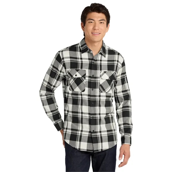 Port Authority Plaid Flannel Shirt.... from ASI 84863 SanMar