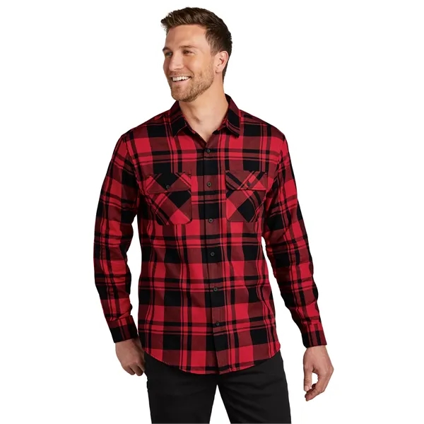 Port Authority Plaid Flannel Shirt.... from ASI 84863 SanMar