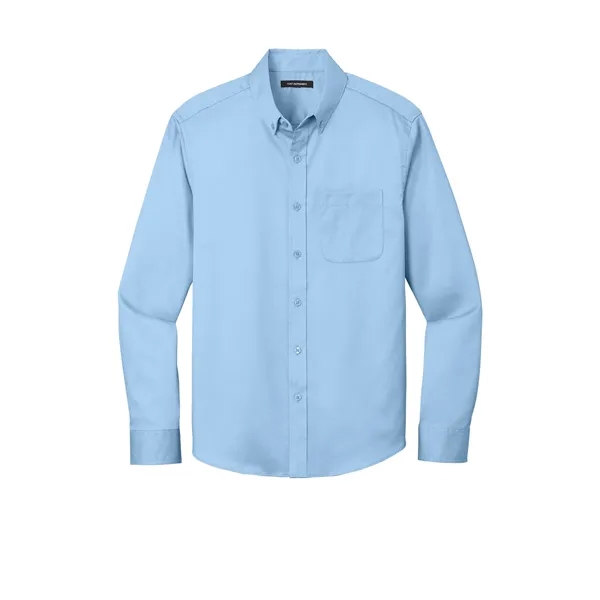 Port Authority Long Sleeve SuperPro React Twill Shirt.... from ASI 84863 SanMar