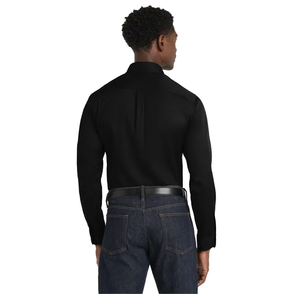 Port Authority Long Sleeve SuperPro React Twill Shirt.... from ASI 84863 SanMar