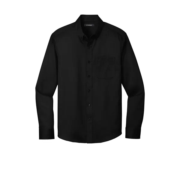 Port Authority Long Sleeve SuperPro React Twill Shirt.... from ASI 84863 SanMar