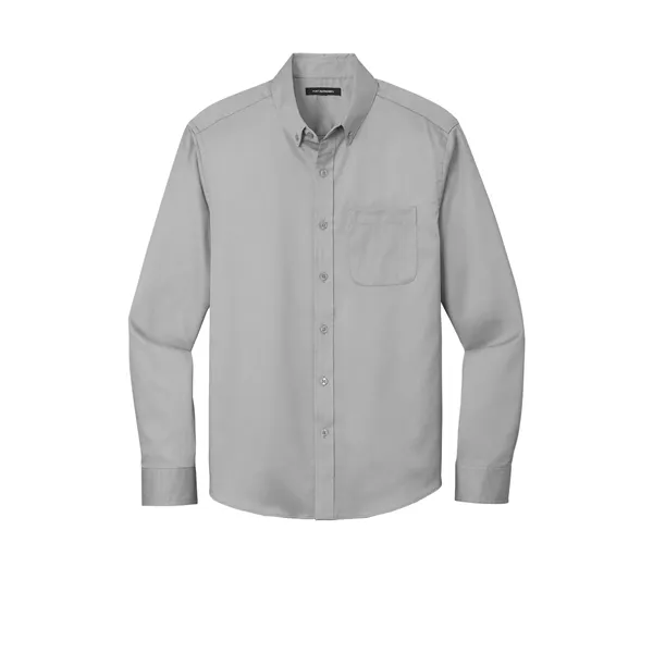 Port Authority Long Sleeve SuperPro React Twill Shirt.... from ASI 84863 SanMar