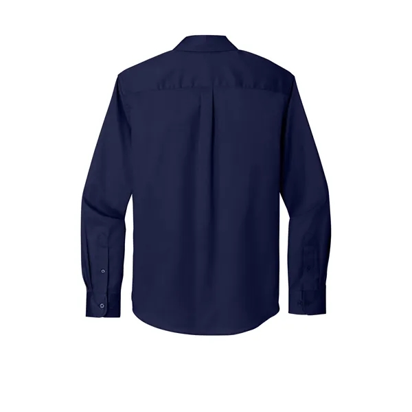 Port Authority Long Sleeve SuperPro React Twill Shirt.... from ASI 84863 SanMar