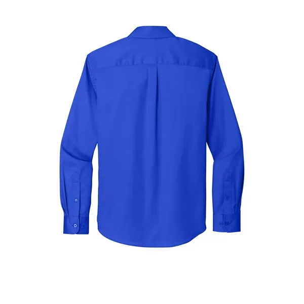 Port Authority Long Sleeve SuperPro React Twill Shirt.... from ASI 84863 SanMar