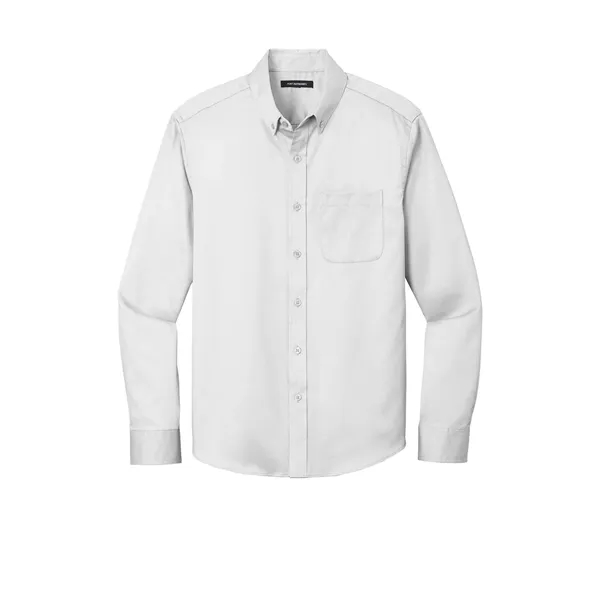 Port Authority Long Sleeve SuperPro React Twill Shirt.... from ASI 84863 SanMar