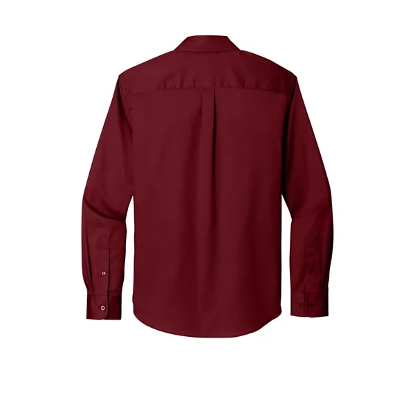 Port Authority Long Sleeve SuperPro React Twill Shirt.... from ASI 84863 SanMar