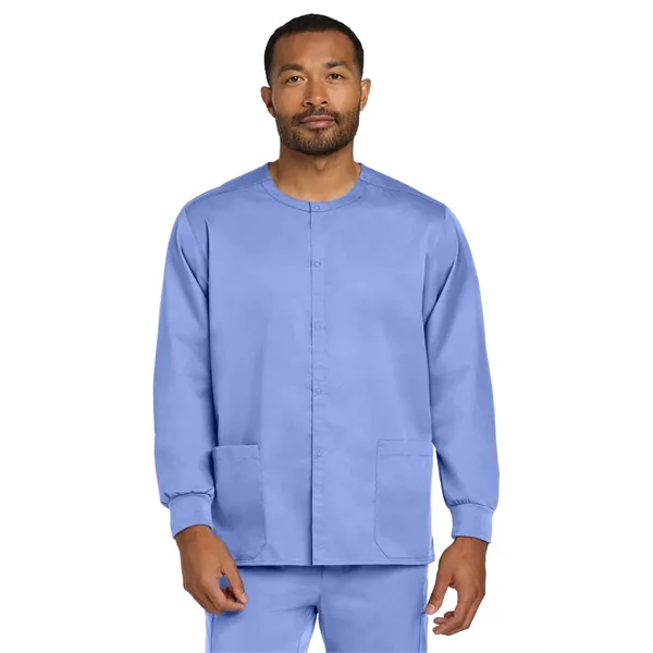 WonderWink Unisex WorkFlex Snap-Front Scrub Jacket... from ASI 84863 SanMar